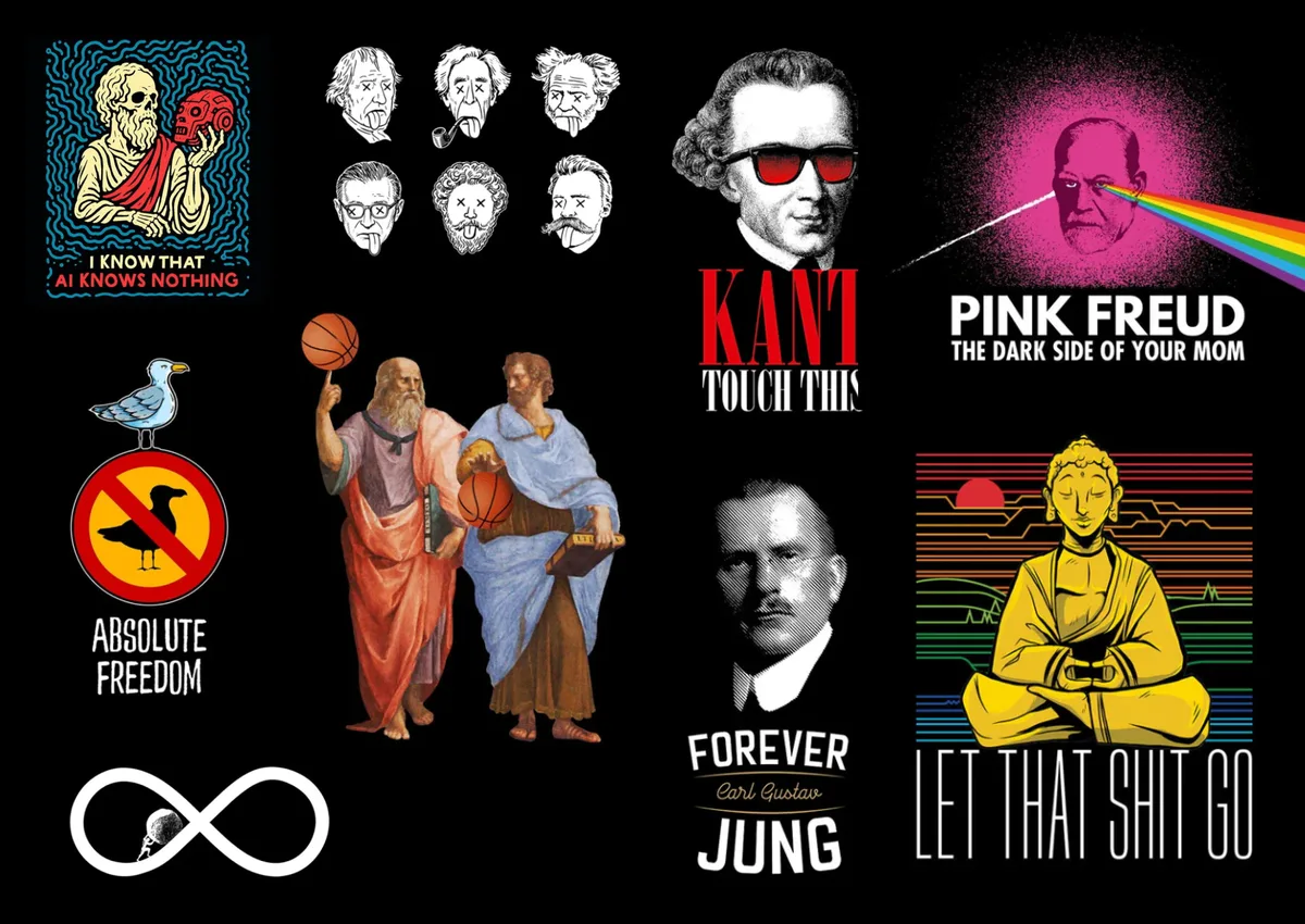Philosophy & Academia Tees storefront screenshot 2